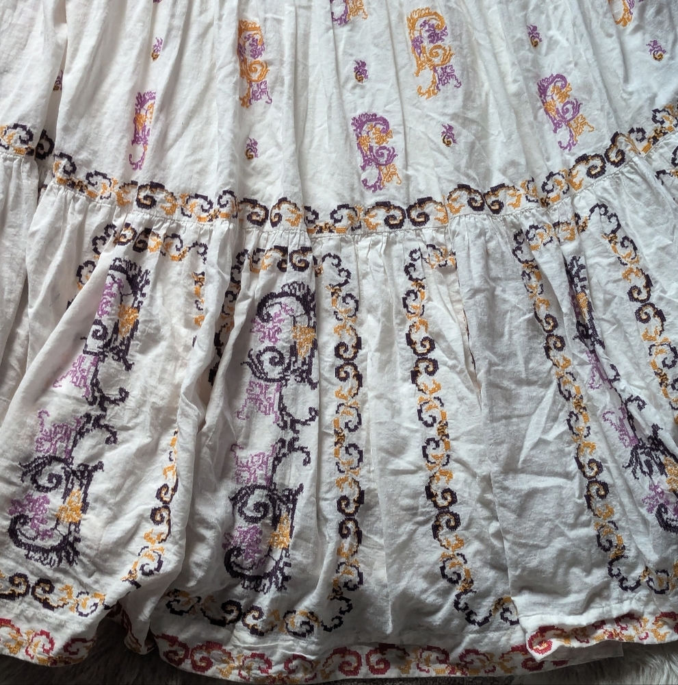 Anthropologie Medallion Halter Maxi Dress - Picture 4 of 16